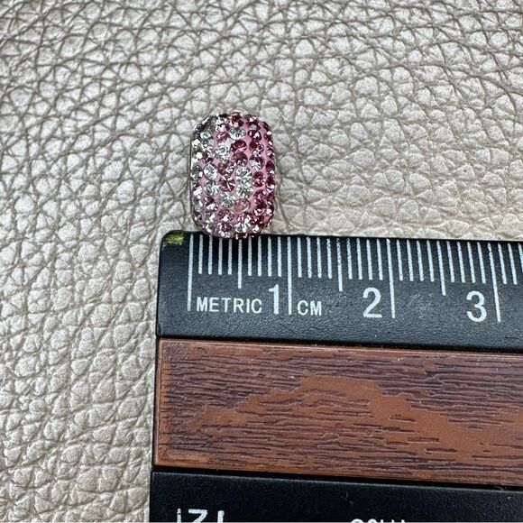 Helzberg Diamonds - Pink Ombre Crystal Charm - Picture 3 of 3